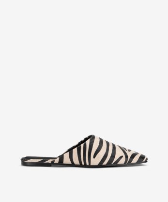 SAPATO MULE ANIMAL PRINT