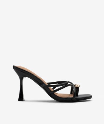 SANDÁLIA MULE COM APLICAÇÃO