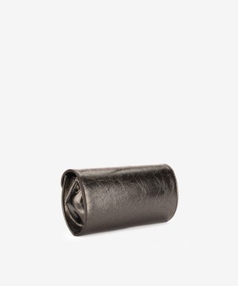 Alternative view of MALA CLUTCH TIRACOLO METALIZADA