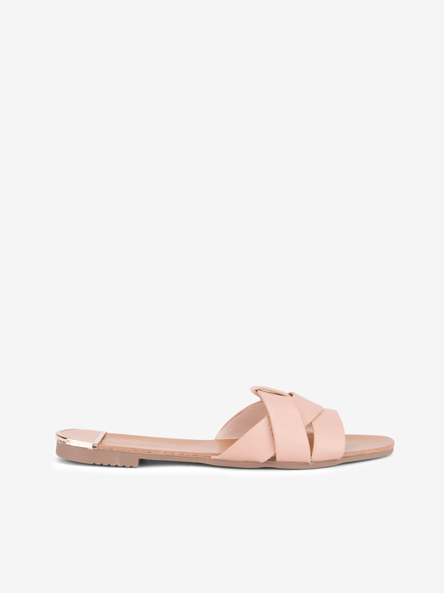 SANDÁLIA RASA COM TIRAS CRUZADAS ESTAMPADAS - Image 28