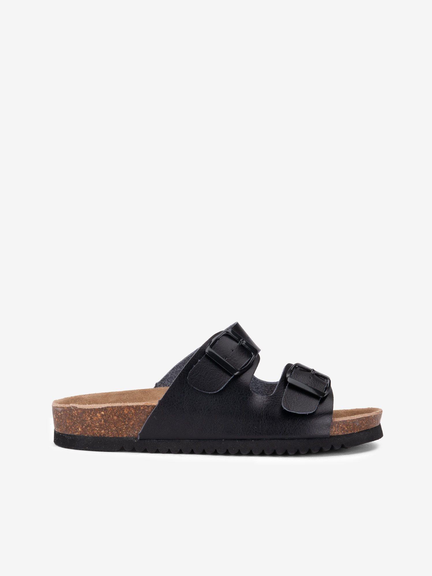 CHINELO METALIZADO COM PALMILHA ANATÓMICA E PEÇA COM DUPLA FIVELA METÁLICA - Image 3
