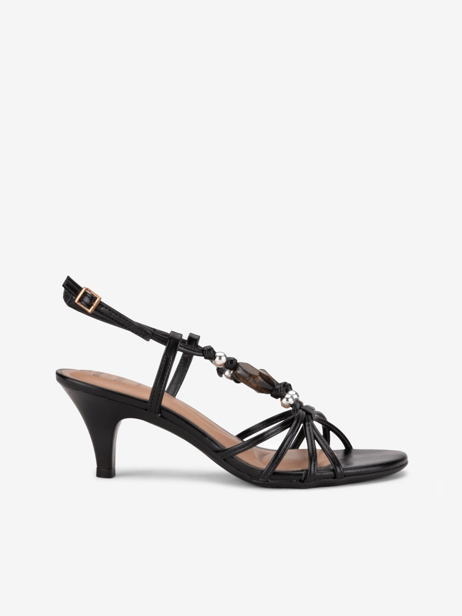 SANDÁLIA DE SALTO COM APLICAÇÕES - Image 3