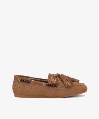 SAPATO ESTILO MOCASSIM EM CROUTE