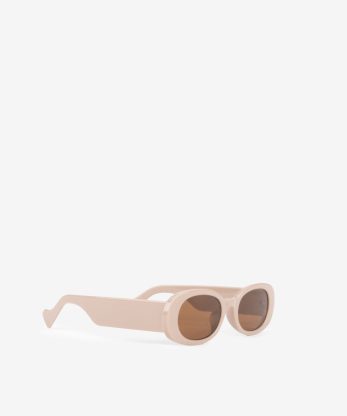 Alternative view of ÓCULOS DE SOL ELEGANTES DE FORMA OVAL FABRICADOS EM MATERIAL RESISTENTE DE POLICARBONATO COM LENTES UV400