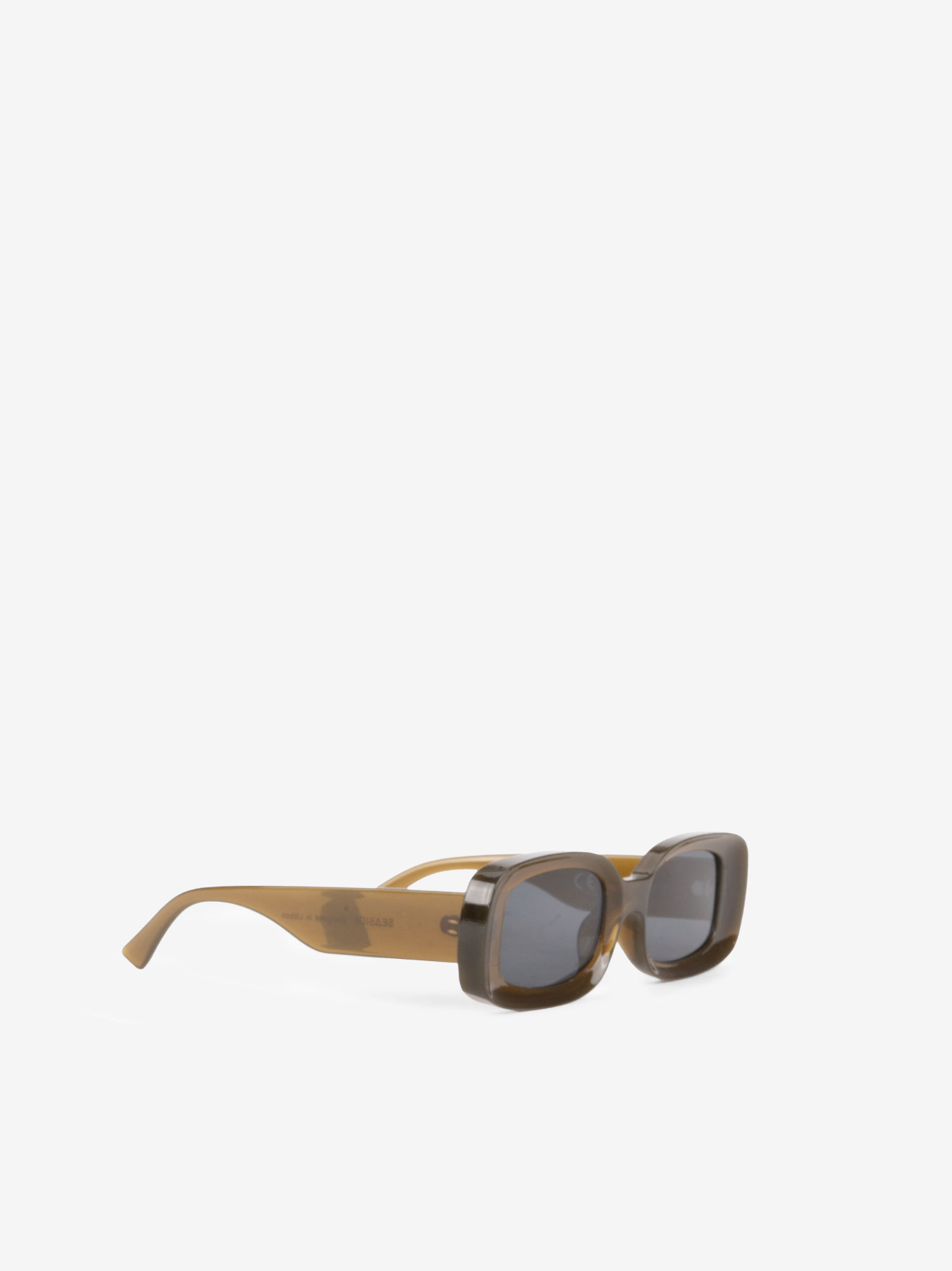 ÓCULOS DE SOL ELEGANTES COM FORMA RETANGULAR FABRICADOS EM MATERIAL RESISTENTE DE POLICARBONATO COM LENTES UV400 - Image 2