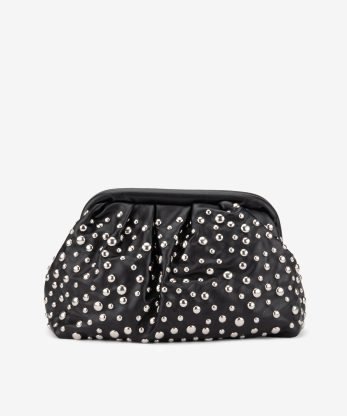 MALA ESTILO HOBO COM APLICAÇÕES