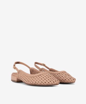 Alternative view of SAPATO SLING BACK ENTRANÇADO