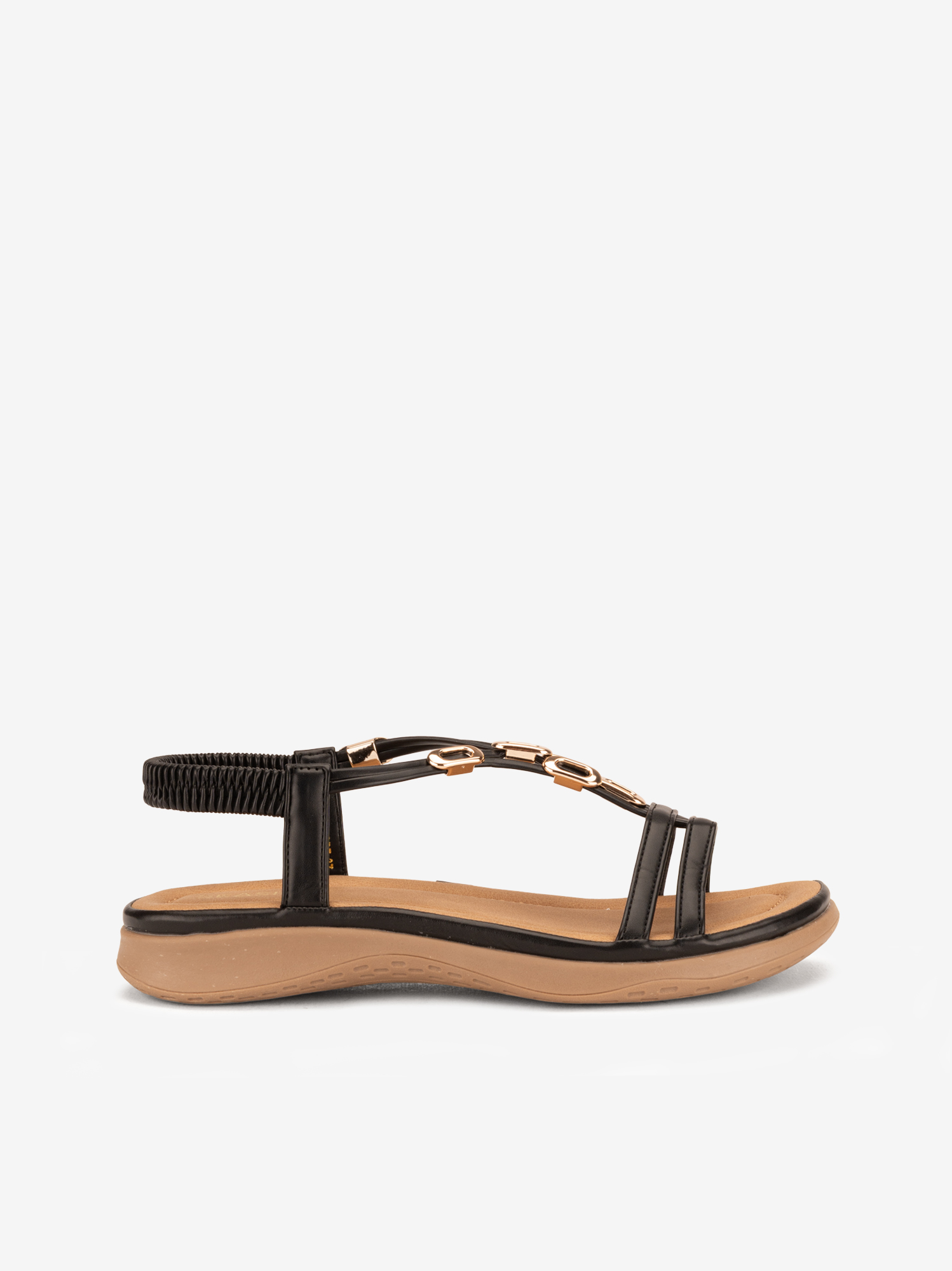 SANDÁLIA MULE RASA ESTAMPADA