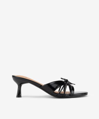 SANDÁLIA MULE DE SALTO - PRETO, 36